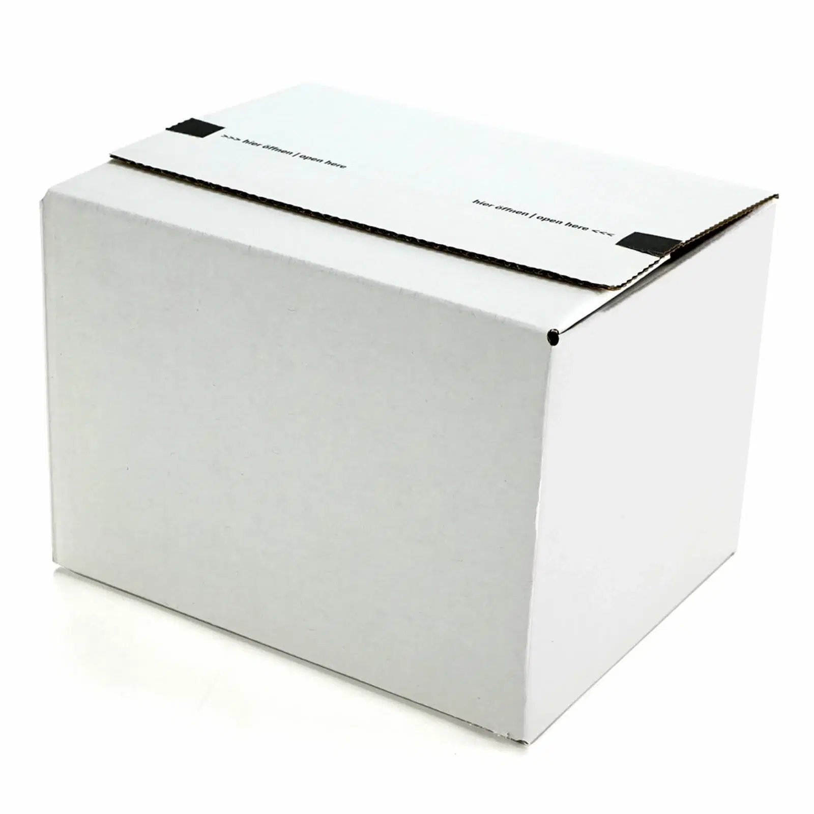 Resealable cardboard mailer box - Image 1