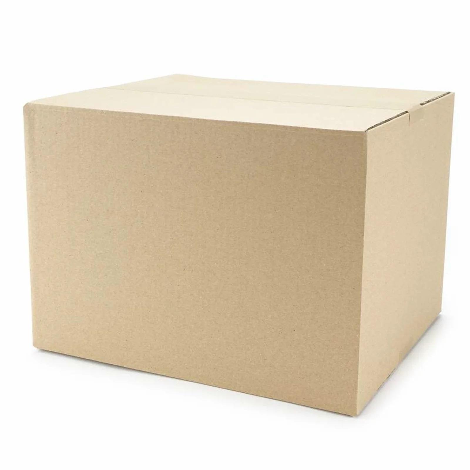 Corrugated cardboard shipping box - Image 1