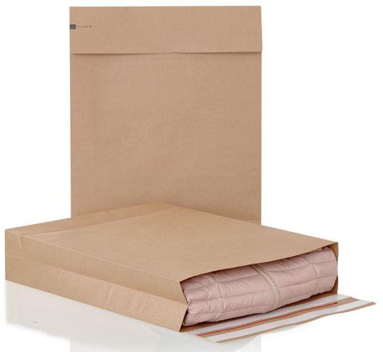 Expandable bottom paper mailer bag - Image 1