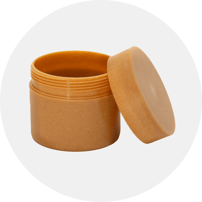 Bio-based jar for oil and water-based cosmetics - Image 1