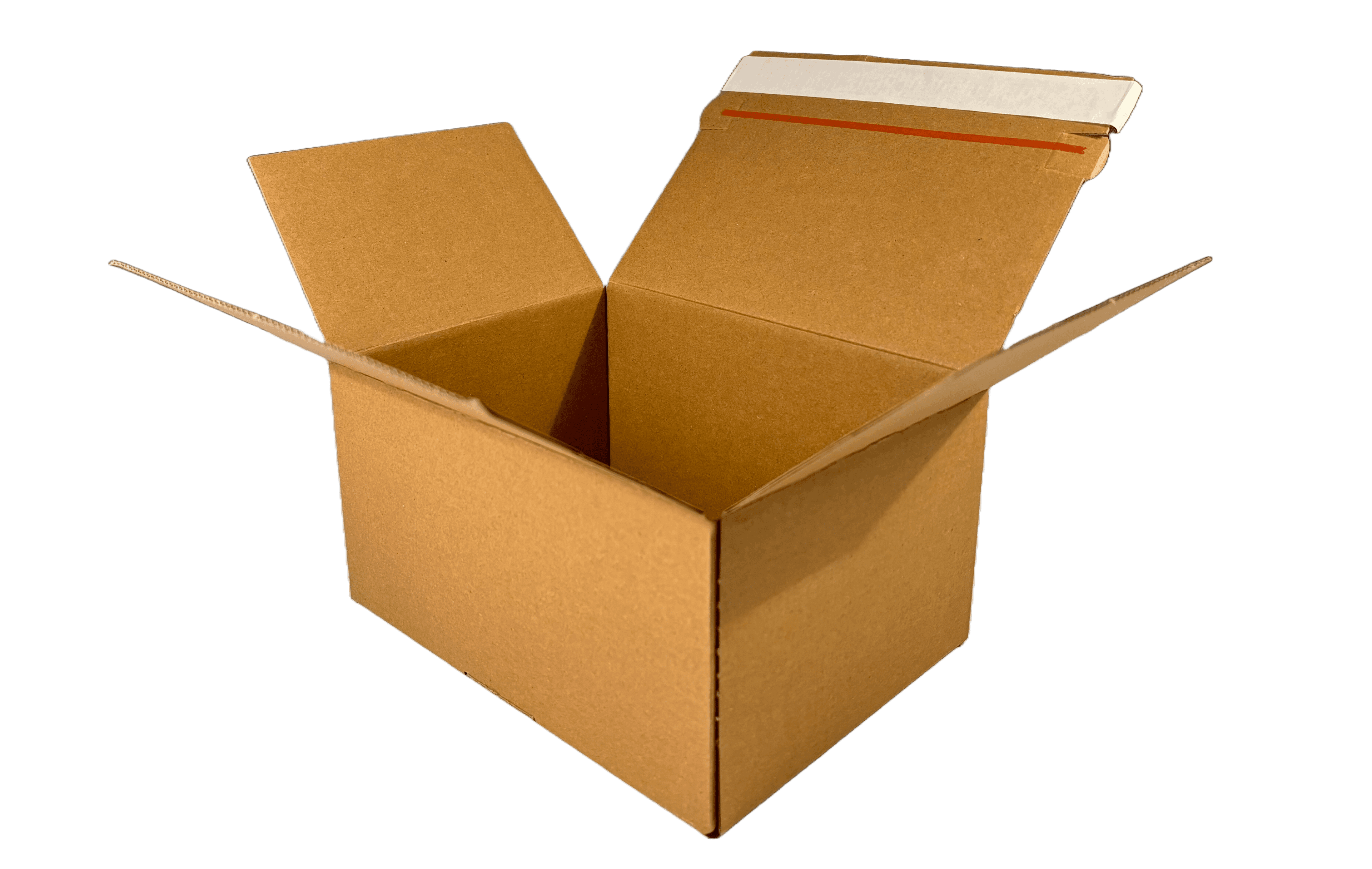 Self-seal auto-lock bottom shipping box - Image 1